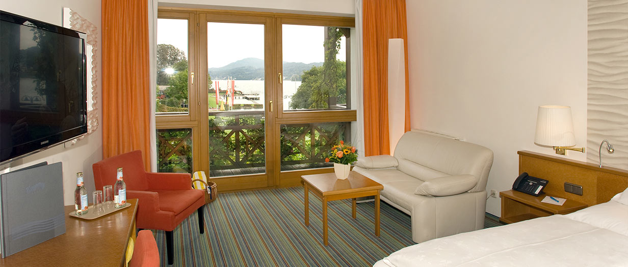 Doppelzimmer im Golfhotel und Seehotel Engstler in Velden am WÃ¶rthersee