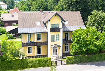 Villa Engstler in Velden am WÃ¶rthersee von auÃŸen